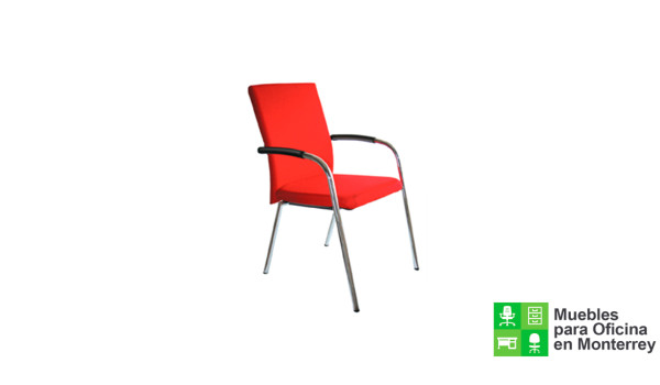 Silla color Rojo