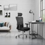 1013 Silla Ejecutiva E106 Mesh y Tela Color Negro 4 1