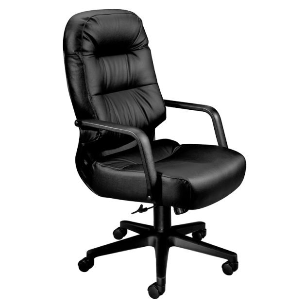 Silla Ejecutiva con Brazos Pillow Soft 2091 Piel