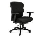469 Silla Ejecutiva en Mesh Negro con Soporte Lumbar Ajustable
