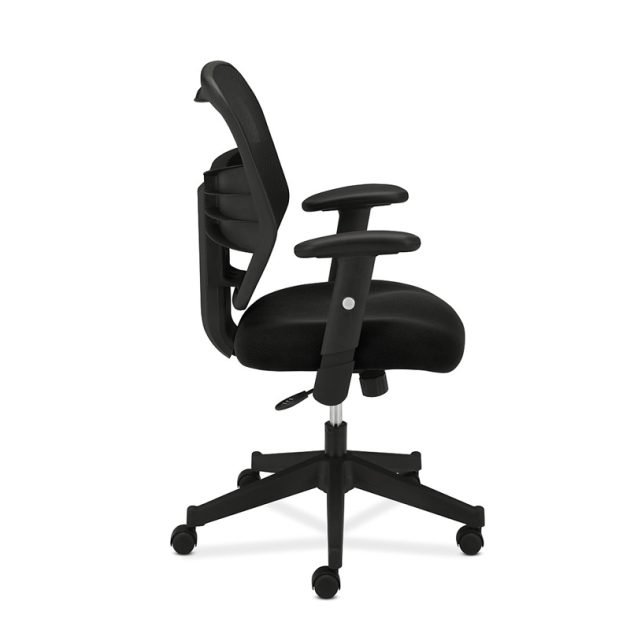 Silla Operativa Ergonómica con Respaldo en Malla y Soporte Lumbar
