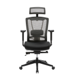 831 Silla Ejecutiva H1 Mesh Asiento y Estructura Negro 1