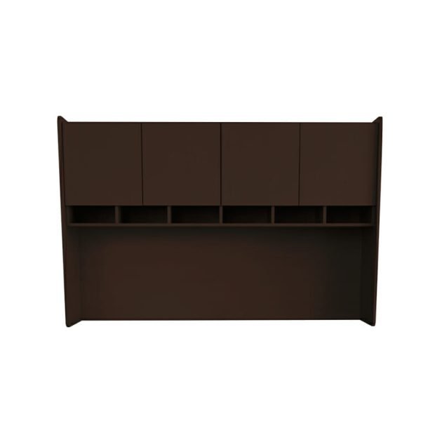 Librero Sobre Credenza de 4 Puertas Elite 1.77