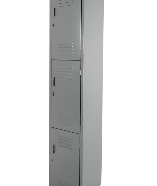 Locker 3 Puertas 1.80x38x45