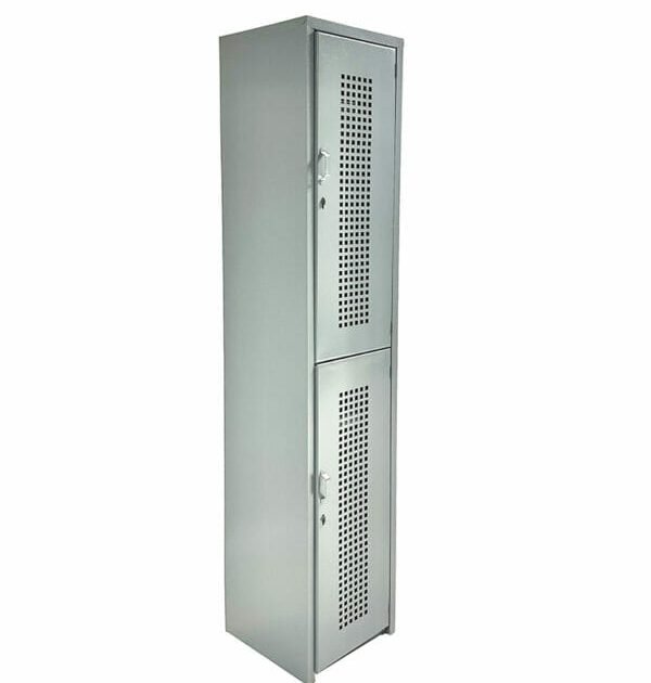 Locker 2 Puerta 1.80x38x37 Perforado