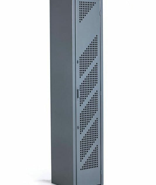 Locker 1 Puerta 1.80x38x45 Perforado