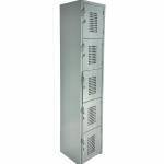 326 Locker 5 Puerta 1.80x38x45 Perforado