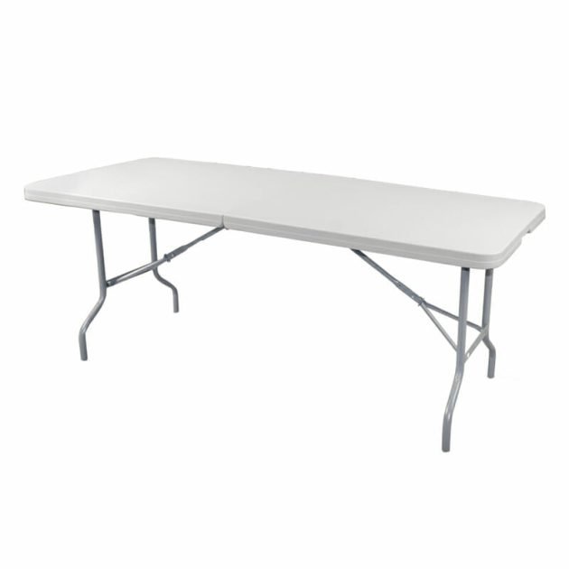 Mesa Plegable Rectangular 2 Secciones OFIK 1.83 * 76 Plástico