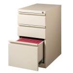 530 Archivero Movil Metalico 2 Cajones y 1 Gaveta Jaladera Extendida