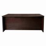 681 Escritorio Ejecutivo Filo curvo 1.82x109x75 chapa walnut 1