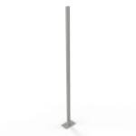 695 Soporte Rectangular 1.60 para Mampara Privatt 399