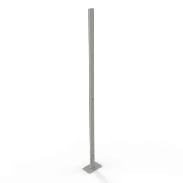 Soporte Rectangular 1.60 para Mampara Privatt 399