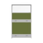 734 Mampara con Policarbonato Privatt marco aluminio P160120