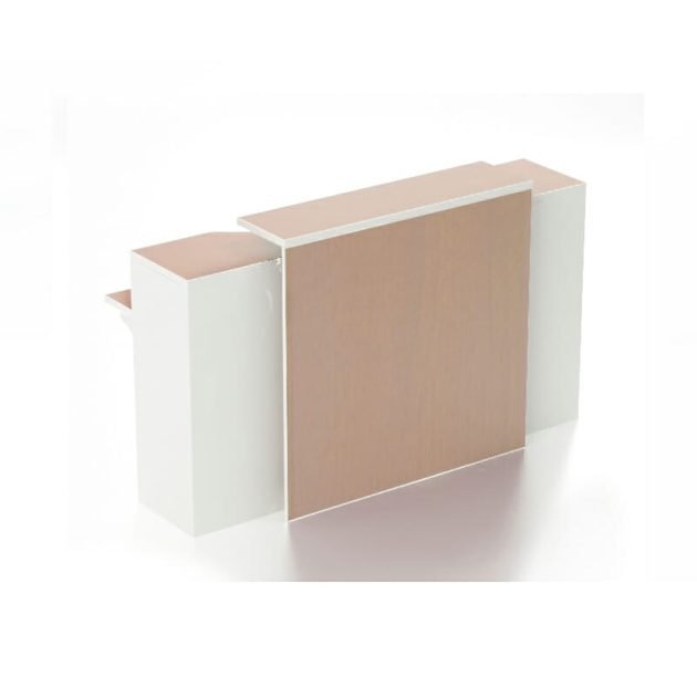 Modulo Recepcion Recta 180x71x108 Kenza