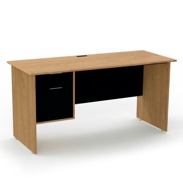 Escritorio con Papelera y Archivo 150 x 60 cm