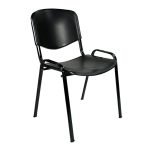 966 Silla de Visita Genova sin Brazos Respaldo y Asiento en Plastico