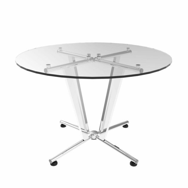 Mesa Redonda de Vidrio Napoles 719GL