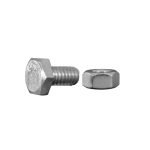 382 Juego de tornillo 14 x 12 hexagonal galvanizado
