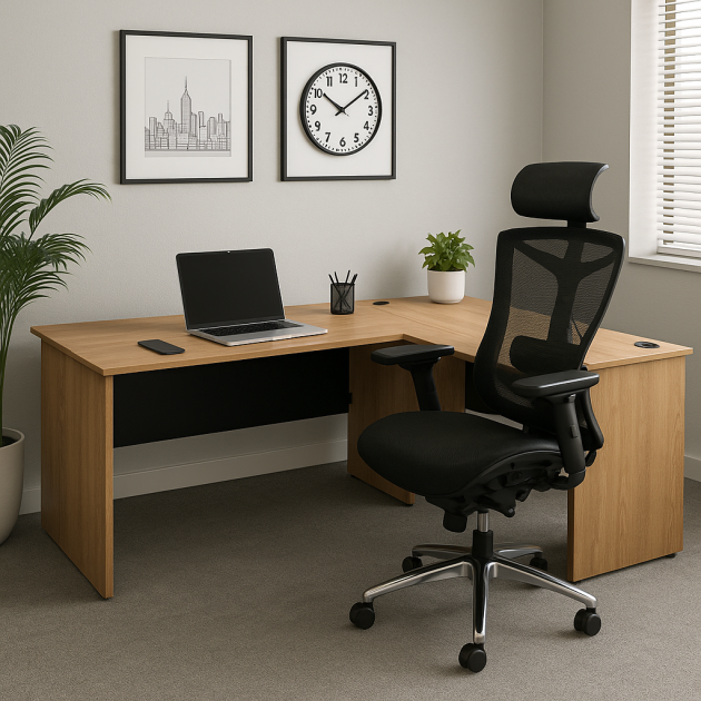 Escritorio en L 180 x 180 cm