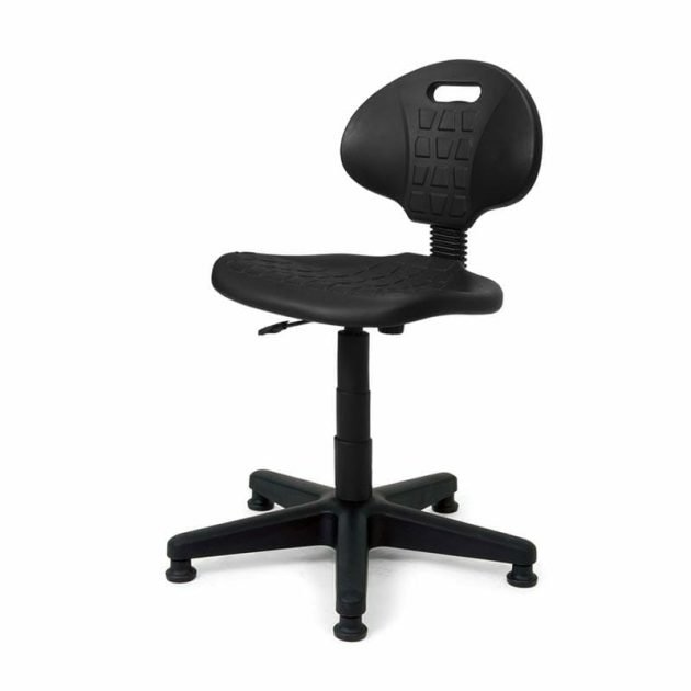 Silla Secretarial Industrial sin Brazos con Regaton