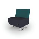 979 Sillon Recto Con Respaldo Attesa Con Conexion