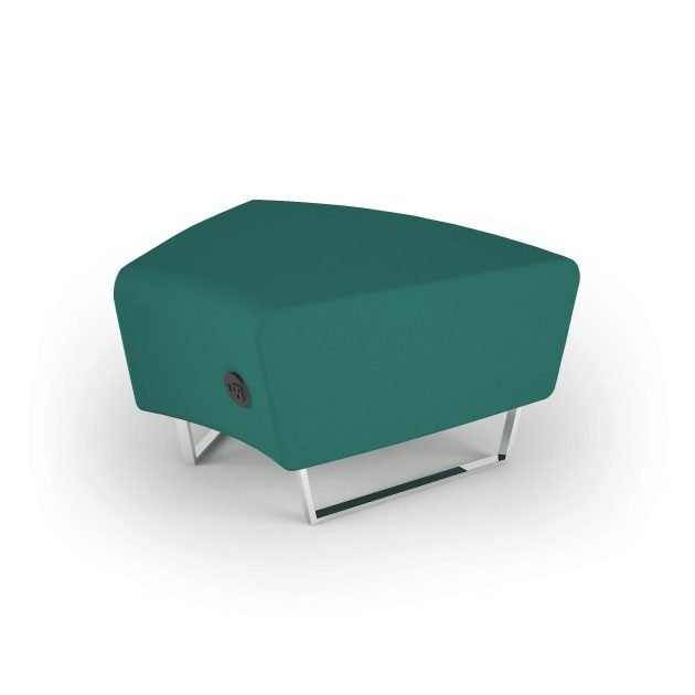 Sillón Curvo Attesa Con Conexión