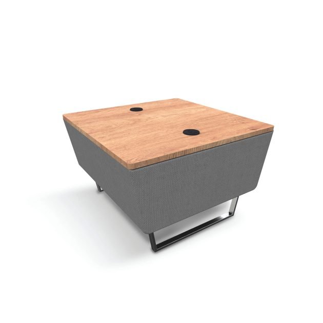 Mesa Sillón Attesa Con Conexión